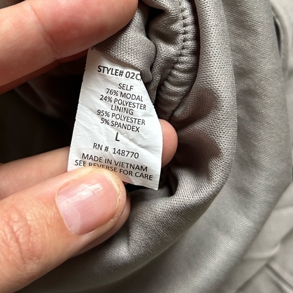 🦋 Sienna Sky Cream Tan Beige Sleeveless Jumper Stretch Large - Picture 3 of 10